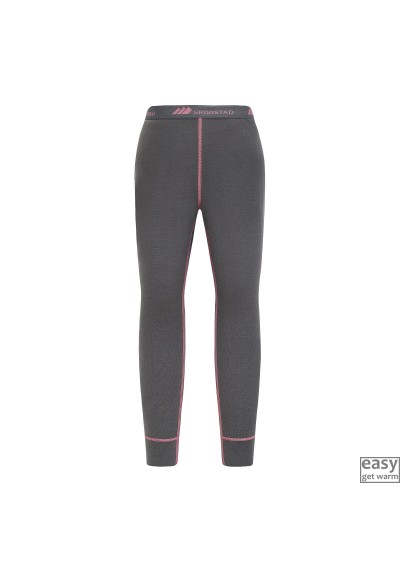 Thermo merino wool trousers for girls SKOGSTAD VIDESETER