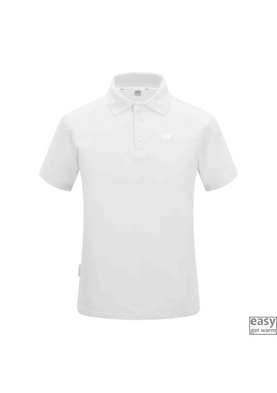 Polo t-shirts for men SKOGSTAD HOLMEDAL white