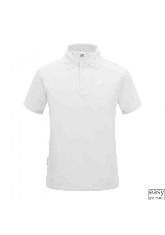 white polo tee shirt