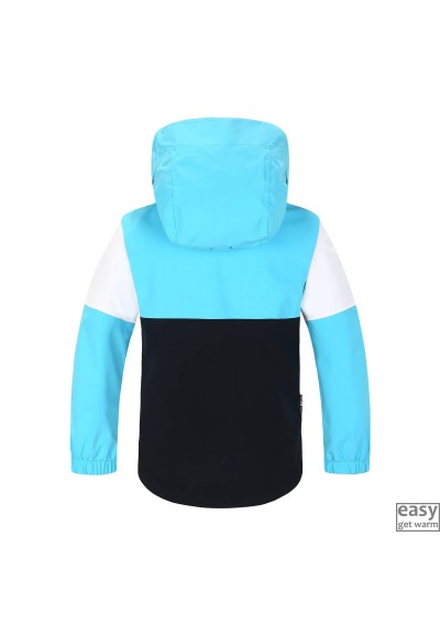 Spring jacket for kids SKOGSTAD VALLE blue