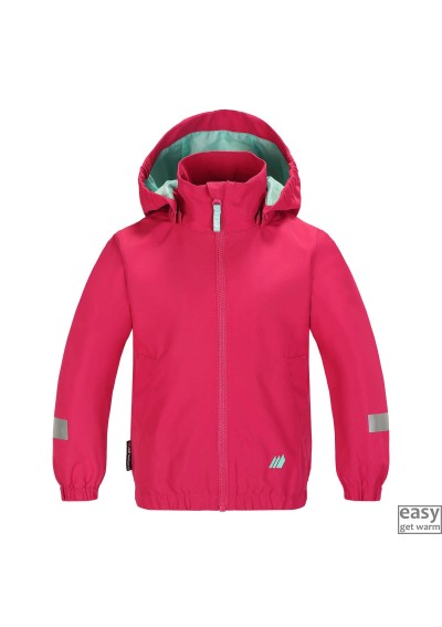 Spring jacket for kids SKOGSTAD REVDAL pink