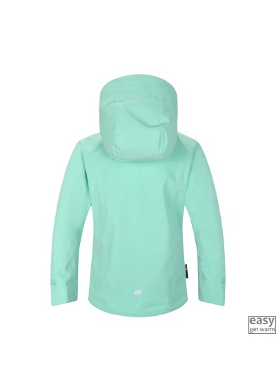 Spring jacket for girls SKOGSTAD MIDDALEN mint