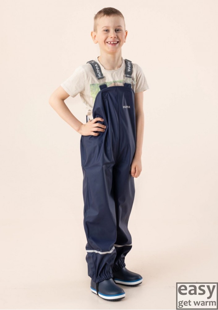 Rain trousers for kids HUPPA PANTSY  prime navy