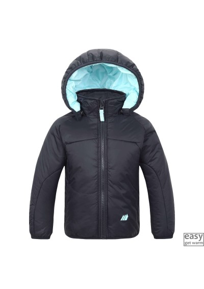 Spring PrimaLoft jacket for kids SKOGSTAD MUNINFJELL dark navy