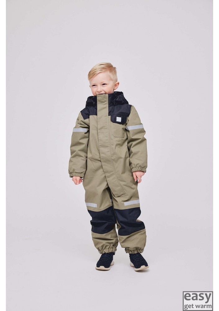 2-layer technical overall for kids SKOGSTAD EVENVIK vetvier