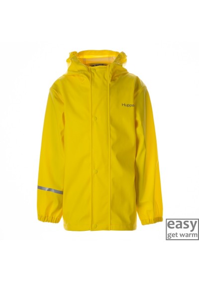 Rain jacket for kids HUPPA JACKIE yellow