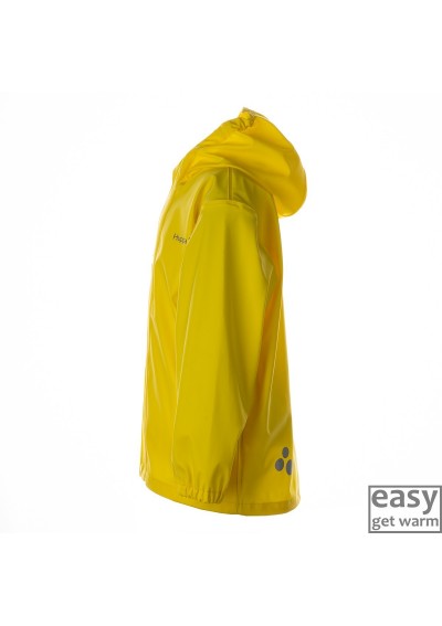 Rain jacket for kids HUPPA JACKIE yellow