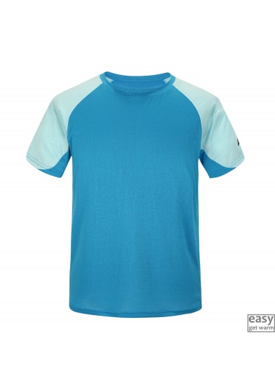 Vyriški sportiniai marškinėliai SKOGSTAD VATNE mėlyni