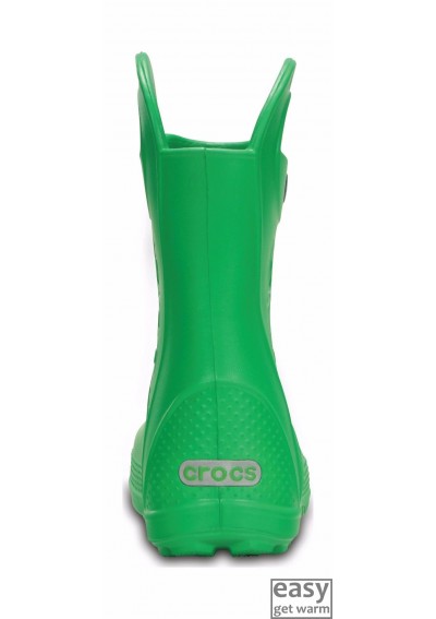 Crocs rain boots, green