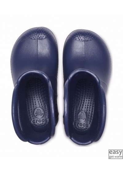 Crocs rain boots, blue