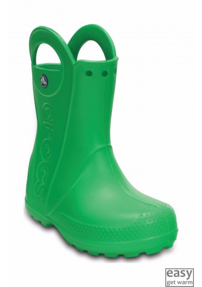 Crocs rain boots, green