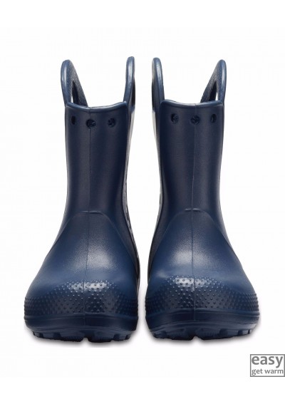Crocs rain boots, blue