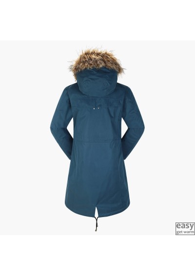 Winter-Autumn jacket for women SKOGSTAD SANDE blue teal