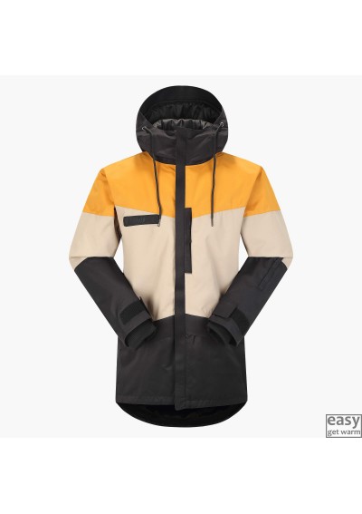 Winter skiing jacket for men SKOGSTAD NYKKSDALEN