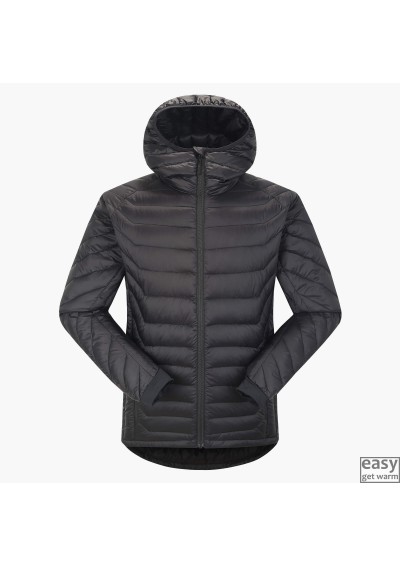 Spring-Autumn down jacket for men SKOGSTAD SALEN black