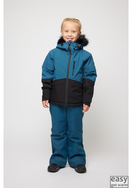 Winter skiing jacket for girls SKOGSTAD KOLLEFJELLET