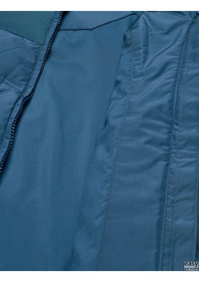 Re:Down jacket for girls SKOGSTAD ROLAND blue teal