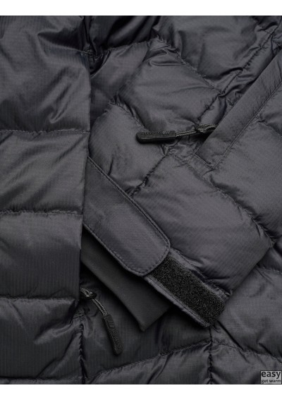 Winter RE:DOWN jacket for men SKOGSTAD SELVAGEN black