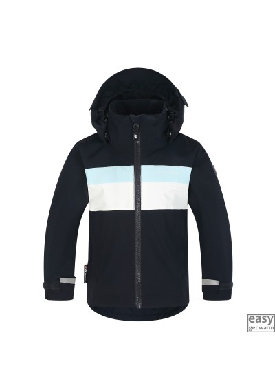 Spring jacket for kids SKOGSTAD VALLE dark navy