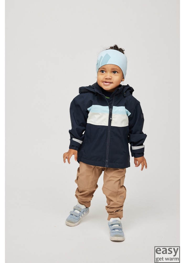 Spring jacket for kids SKOGSTAD VALLE dark navy