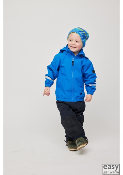 Spring jacket for kids SKOGSTAD REVDAL nautical blue