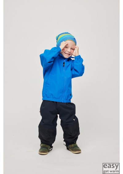 Spring jacket for kids SKOGSTAD REVDAL nautical blue