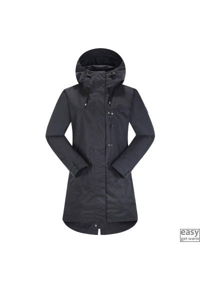 Spring-Autumn technical jacket for women SKOGSTAD MYSETERELVA dark navy