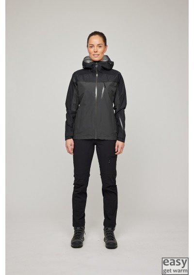 Technical jacket for women SKOGSTAD HORNSTINDEN new antracite