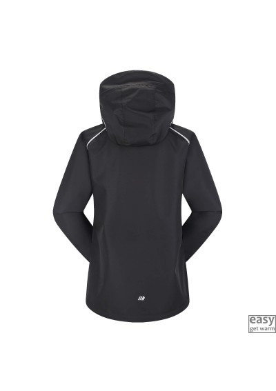 Rain jacket for women SKOGSTAD HILDRA black