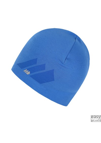 Vaikiška medvilninė kepurė SKOGSTAD NIBBA mėlyna