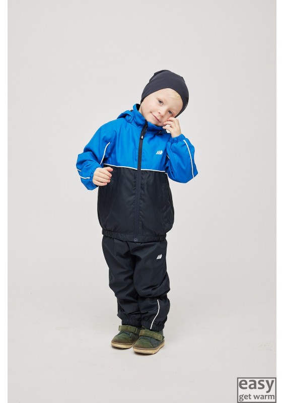 Cotton hat for kids SKOGSTAD NIBBA dark navy