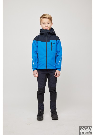 Spring jacket for kids SKOGSTAD HULFJELL nautical blue