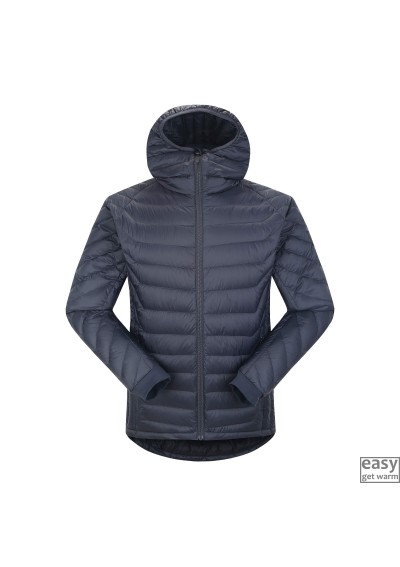 Spring-Autumn down jacket for men SKOGSTAD SALEN dark navy