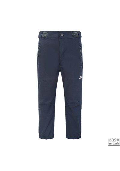 Softshell trousers for kids SKOGSTAD STOREBJORN dark navy