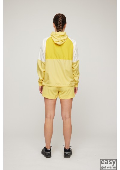 Lightshell jacket for women SKOGSTAD TJOME yellow