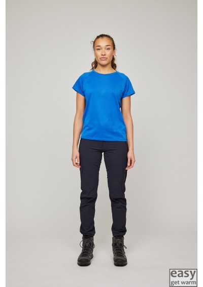 Technical t-shirts for women SKOGSTAD BRYN nautical blue