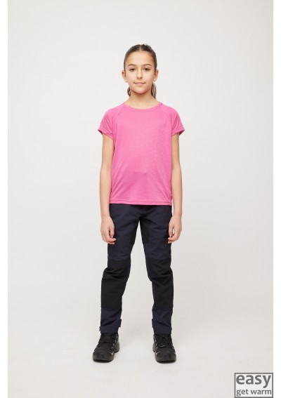 Vaikiški sportiniai marškinėliai SKOGSTAD OYE rožiniai
