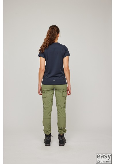 Super dry t-shirts for women SKOGSTAD VIKEN dark navy