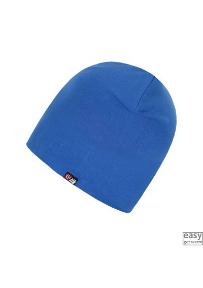 Cotton hat for kids SKOGSTAD DYRHOI nautical blue